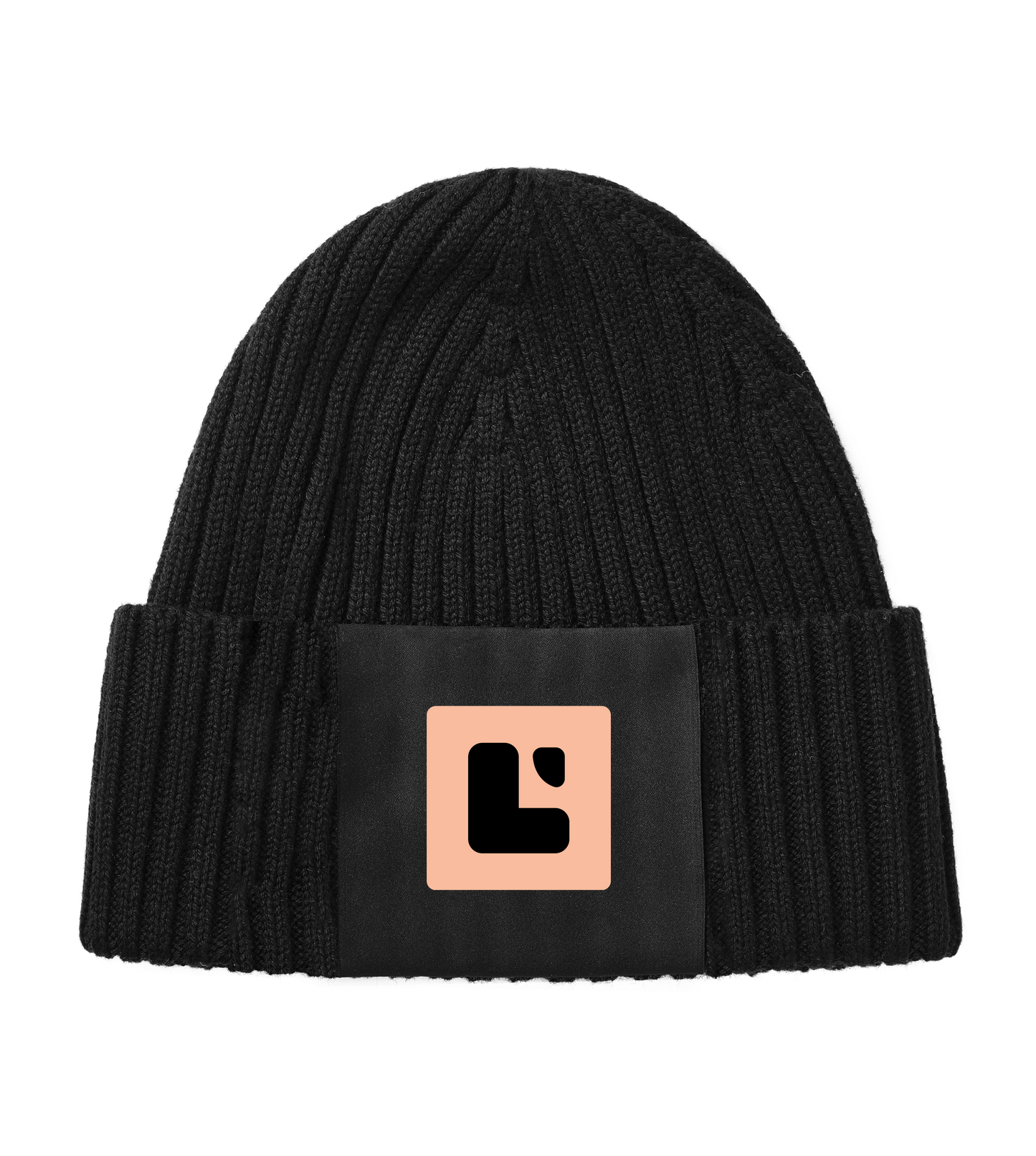 Single Logfab Beanie - Apricot- Unisex